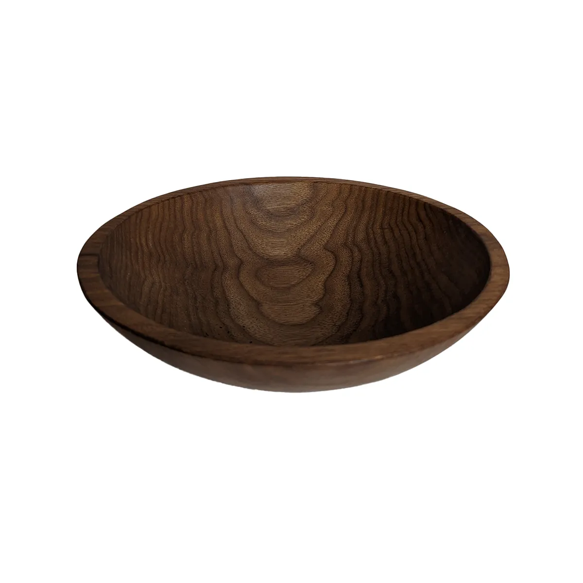 10” Black Walnut Round Bowl