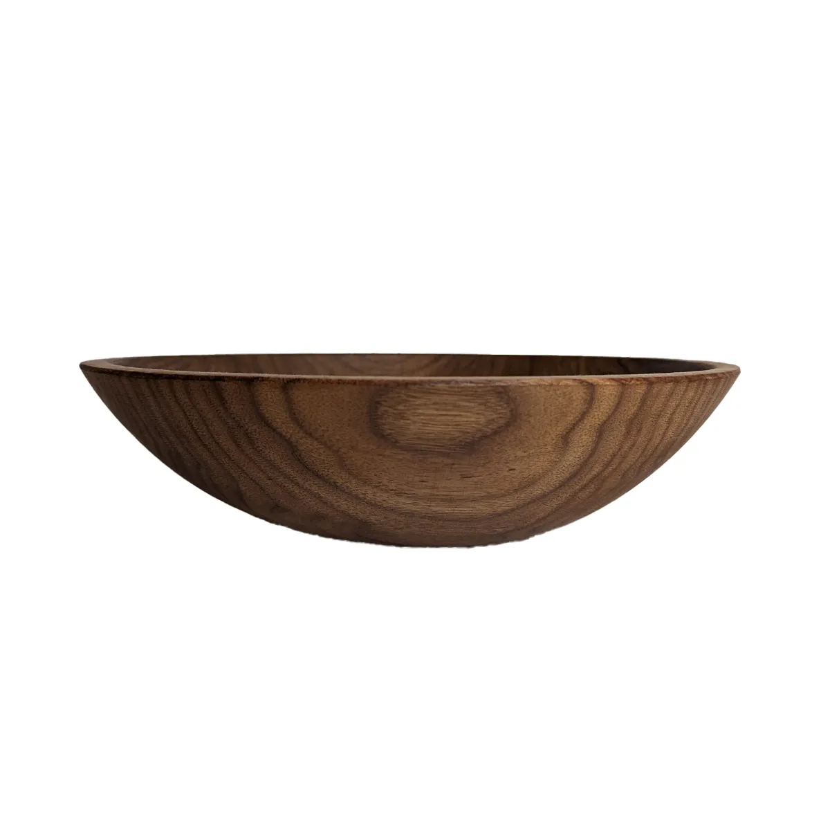 10” Black Walnut Round Bowl