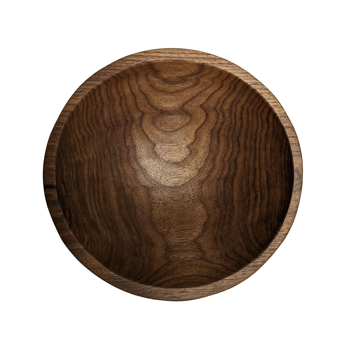 10” Black Walnut Round Bowl