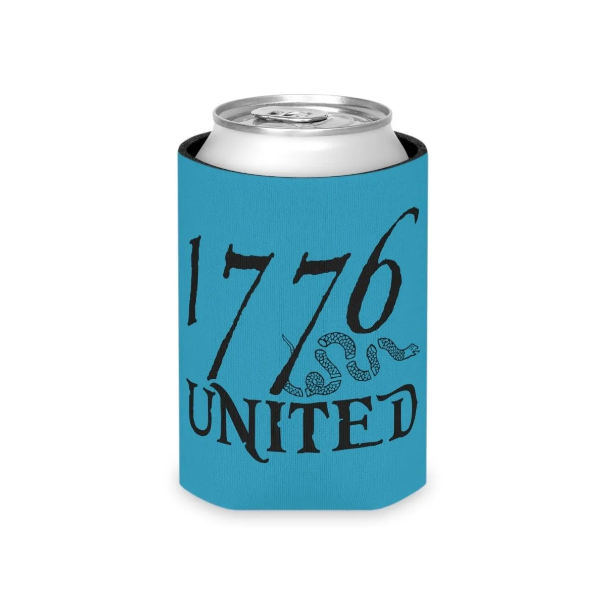 1776 United Logo Can Cooler