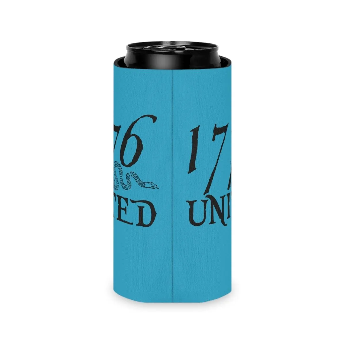 1776 United Logo Can Cooler