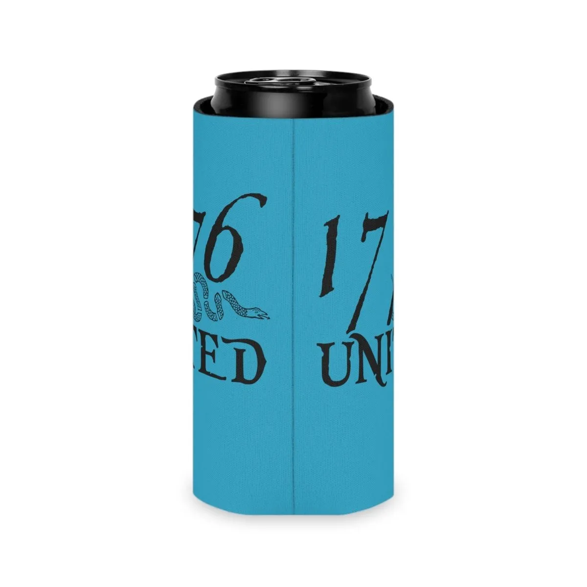 1776 United Logo Can Cooler