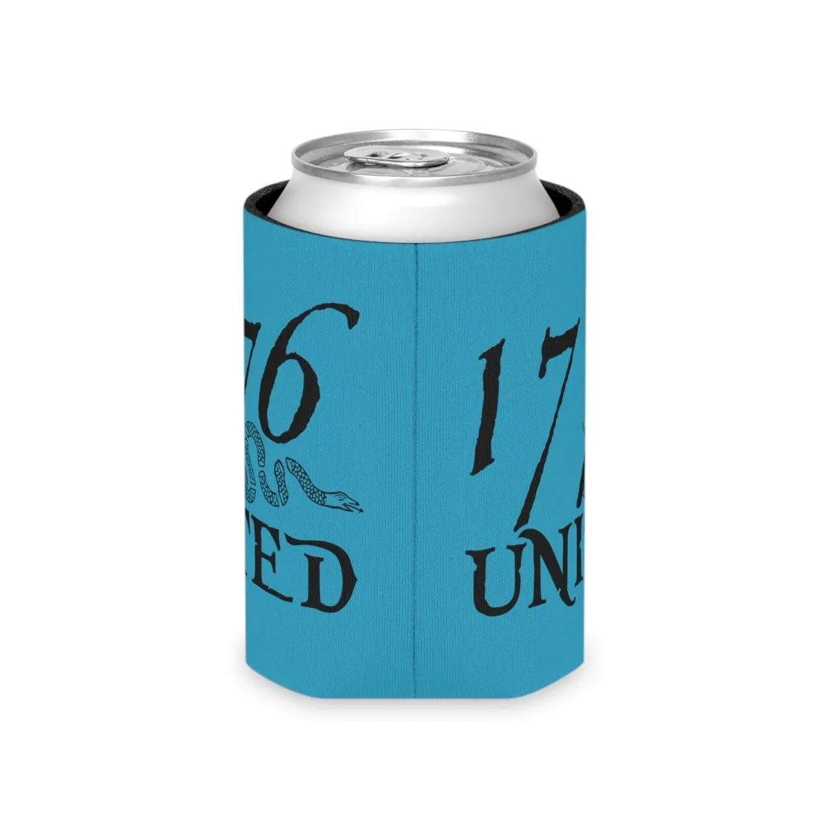 1776 United Logo Can Cooler