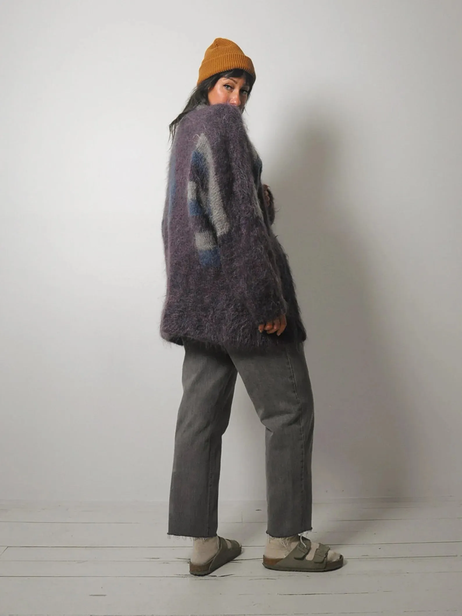 1980's Mohair Cardigan Coat