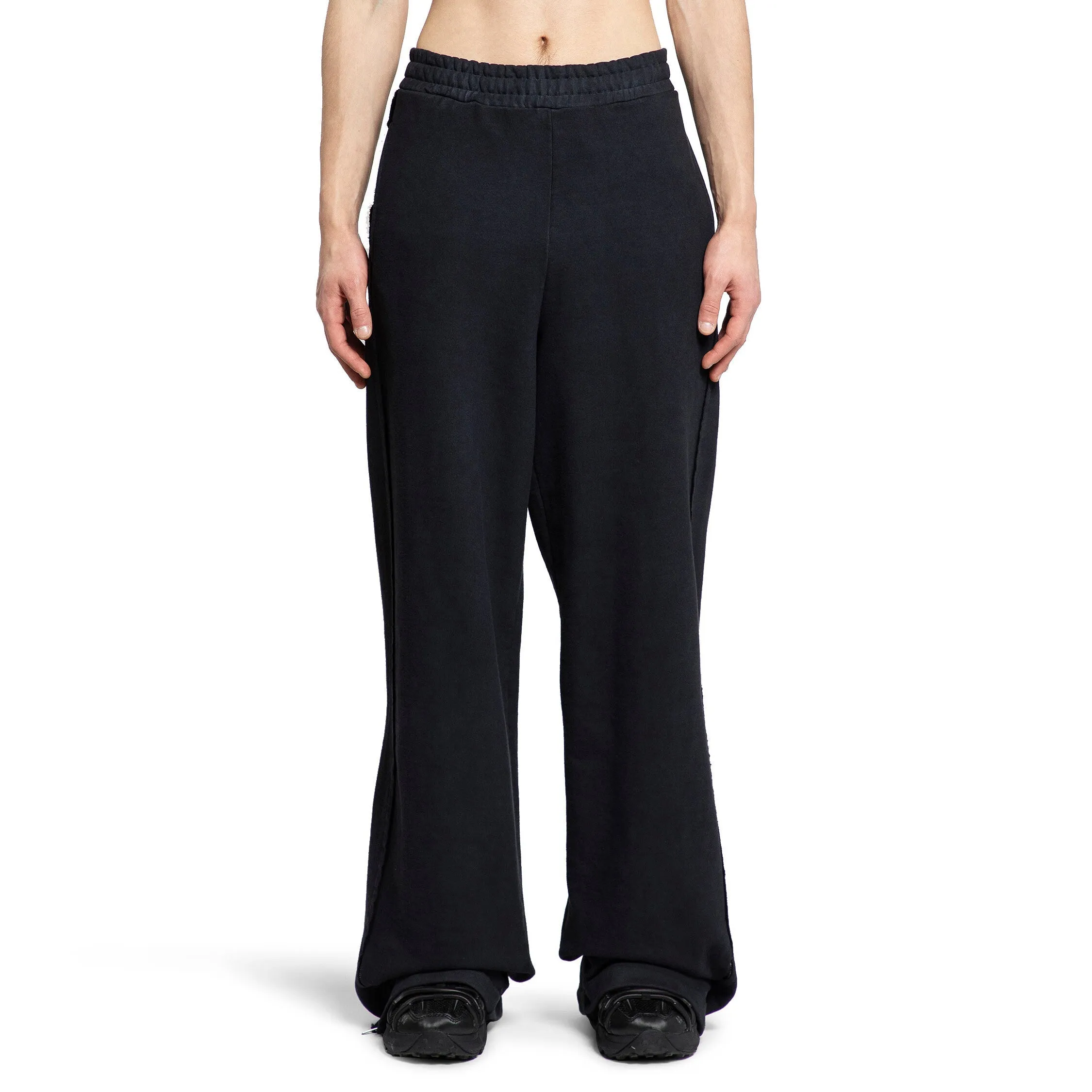 44 LABEL GROUP MAN BLACK TROUSERS