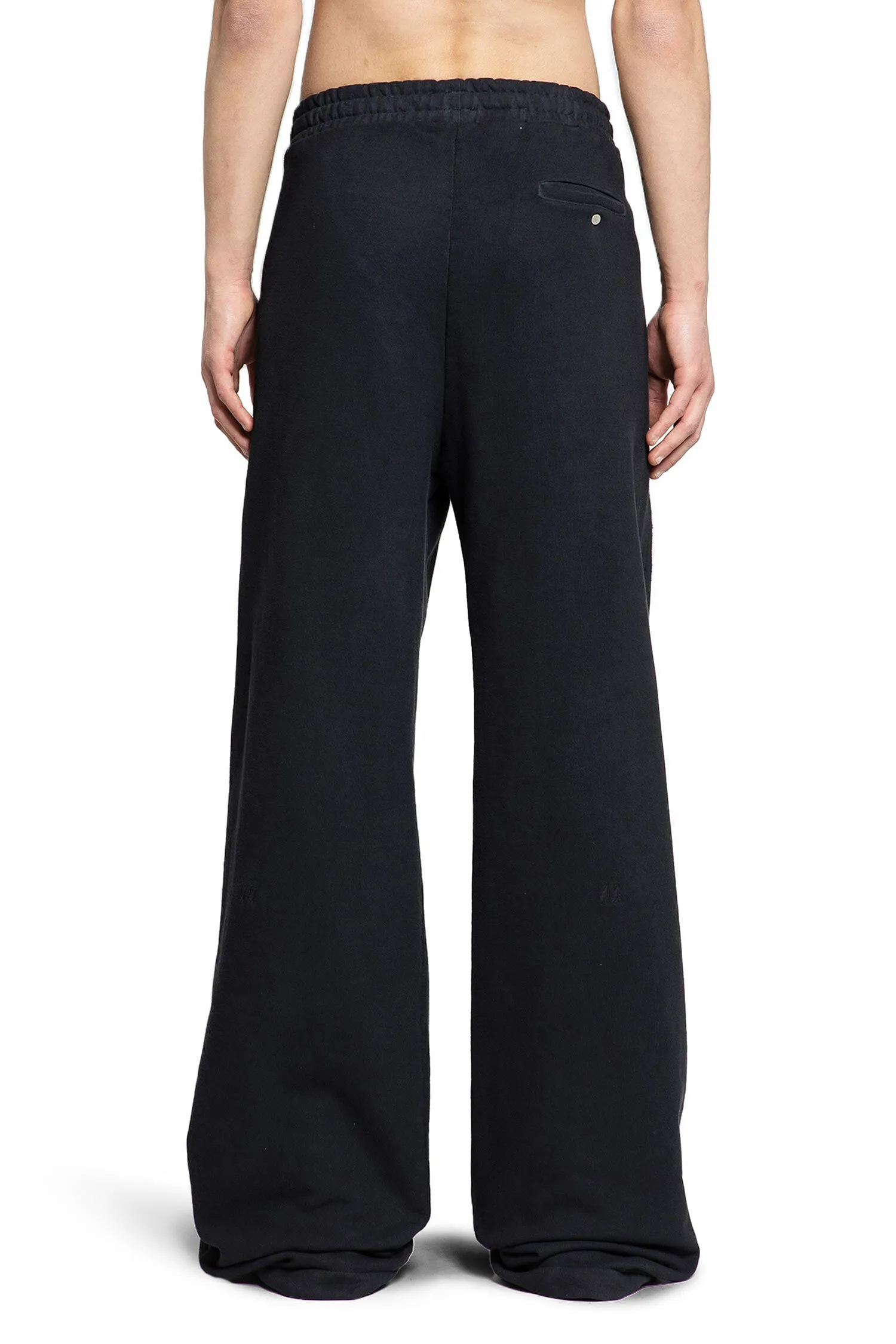 44 LABEL GROUP MAN BLACK TROUSERS