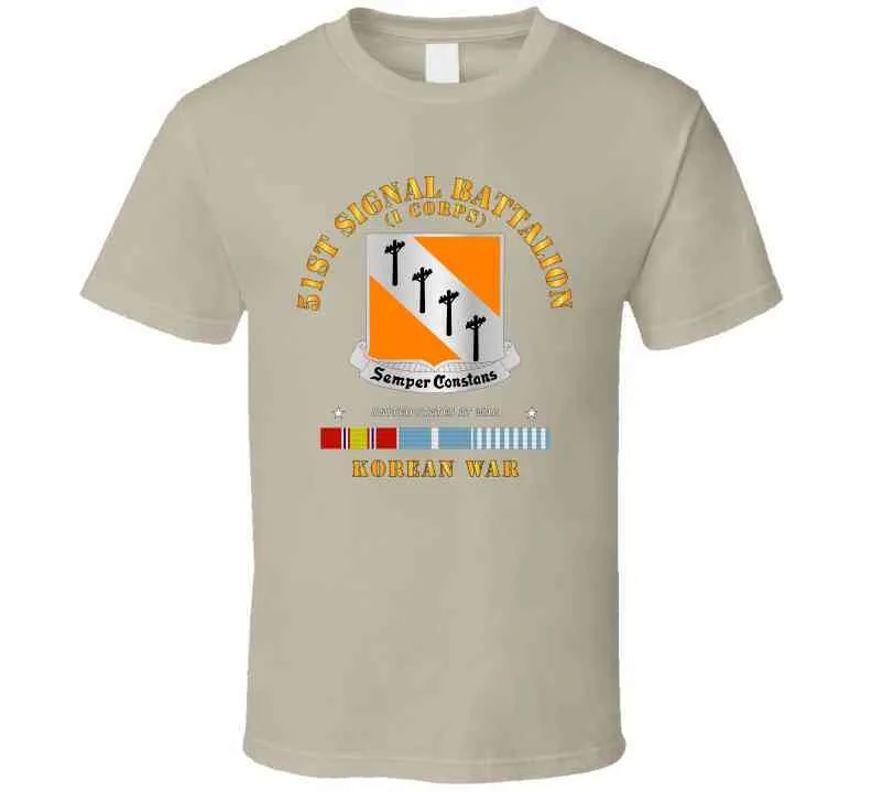 51st Signal Battalion - Korean War T Shirt