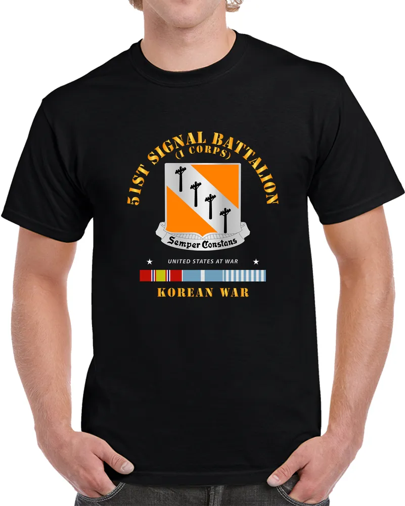 51st Signal Battalion - Korean War T Shirt