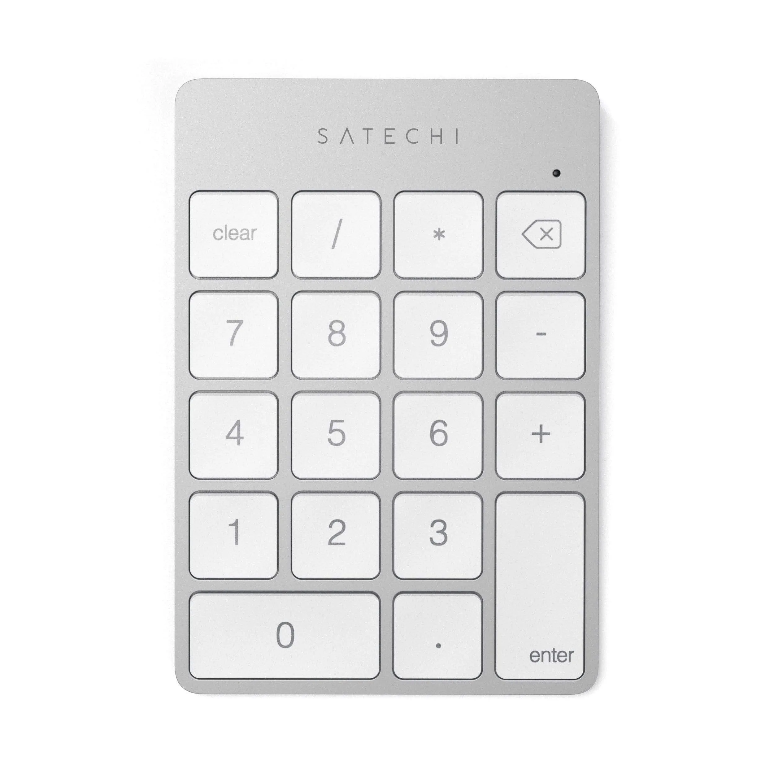 Aluminum Slim Rechargeable Bluetooth Keypad