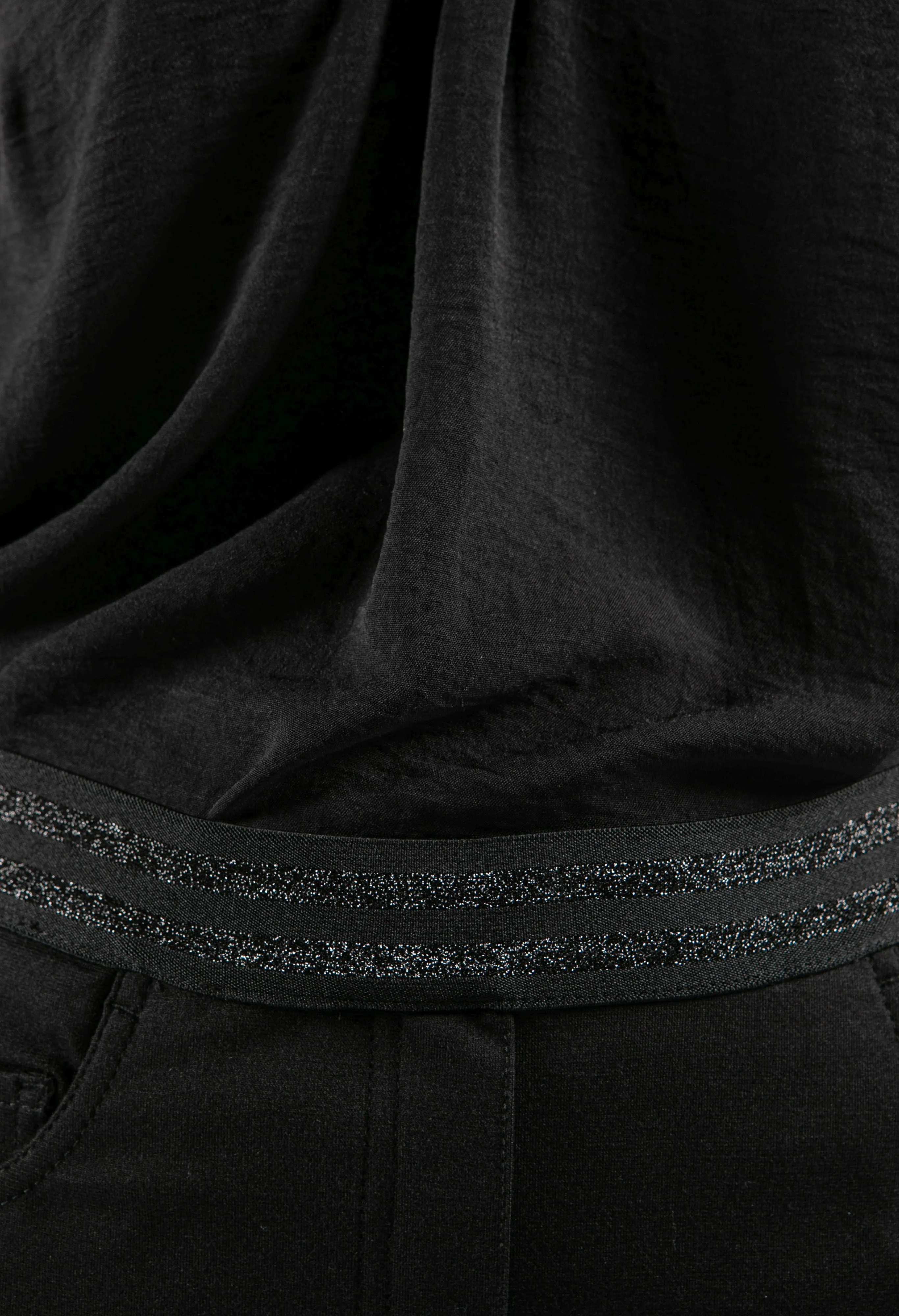 Angelika Trouser with Glittered Waistband