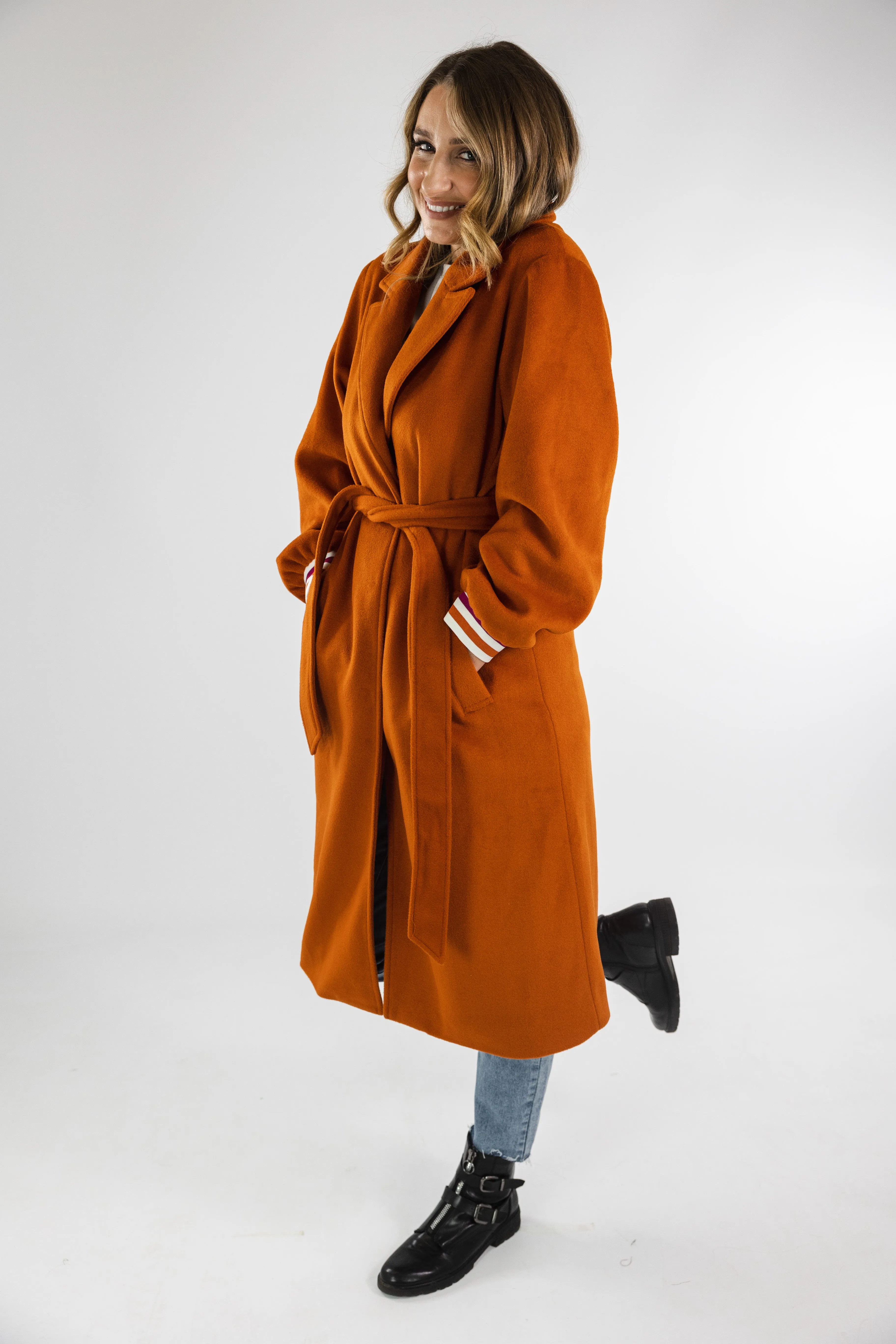 Aurelia Coat (Rust)