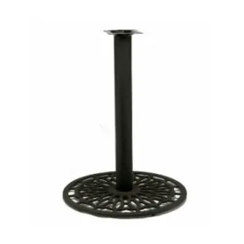 Black Leaf Designer Table Base