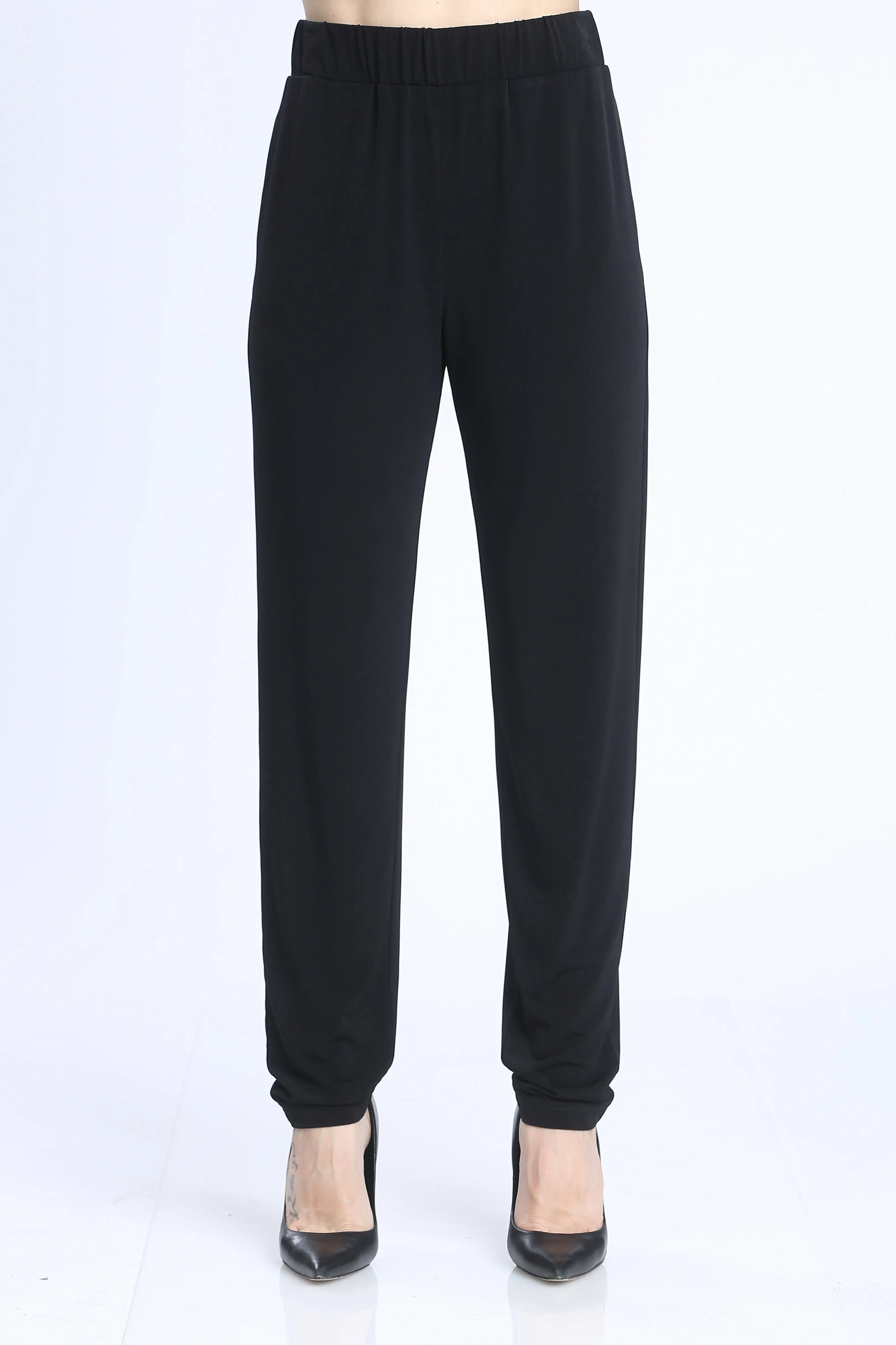 Black Straight Leg Pants