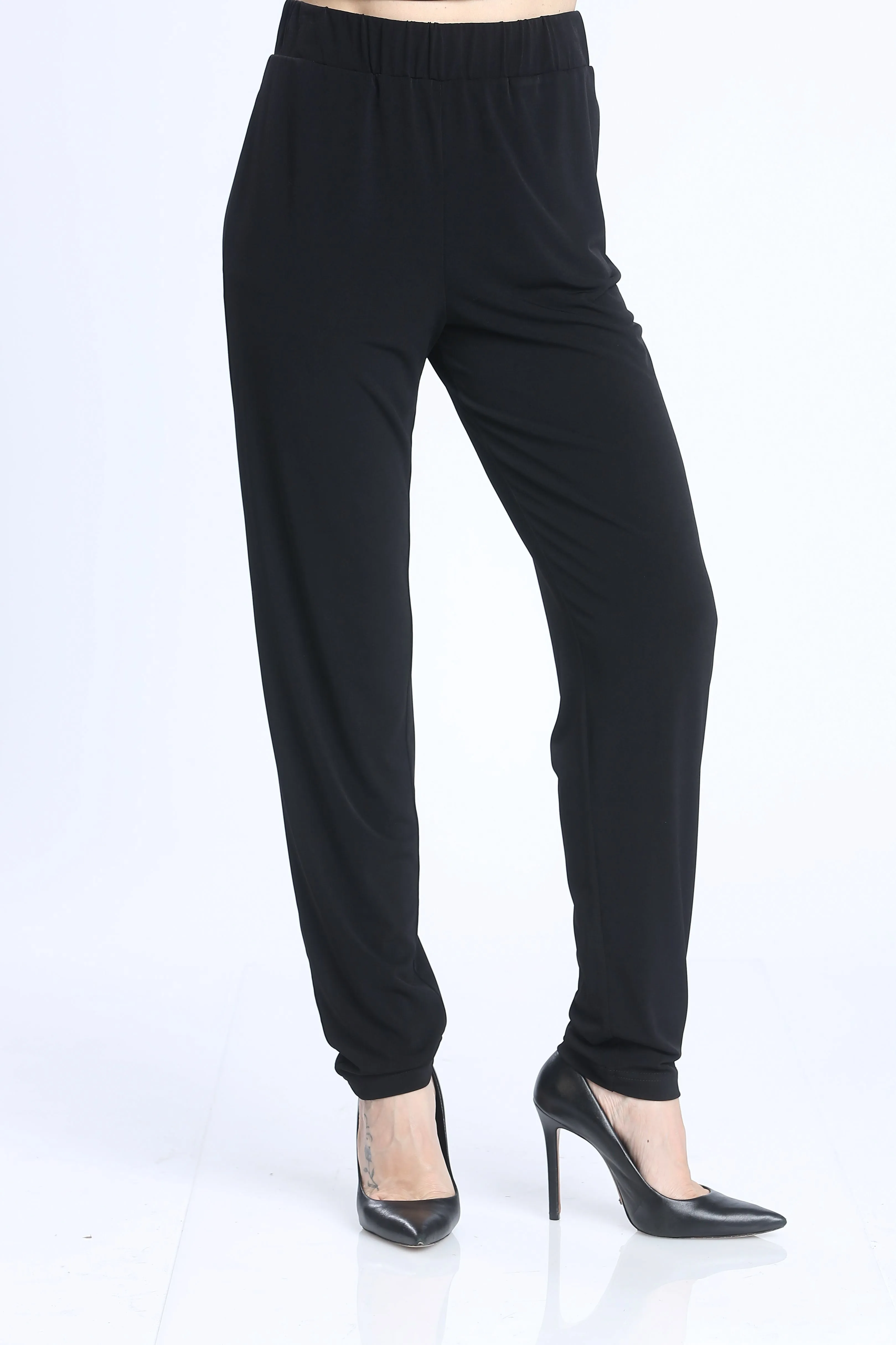 Black Straight Leg Pants