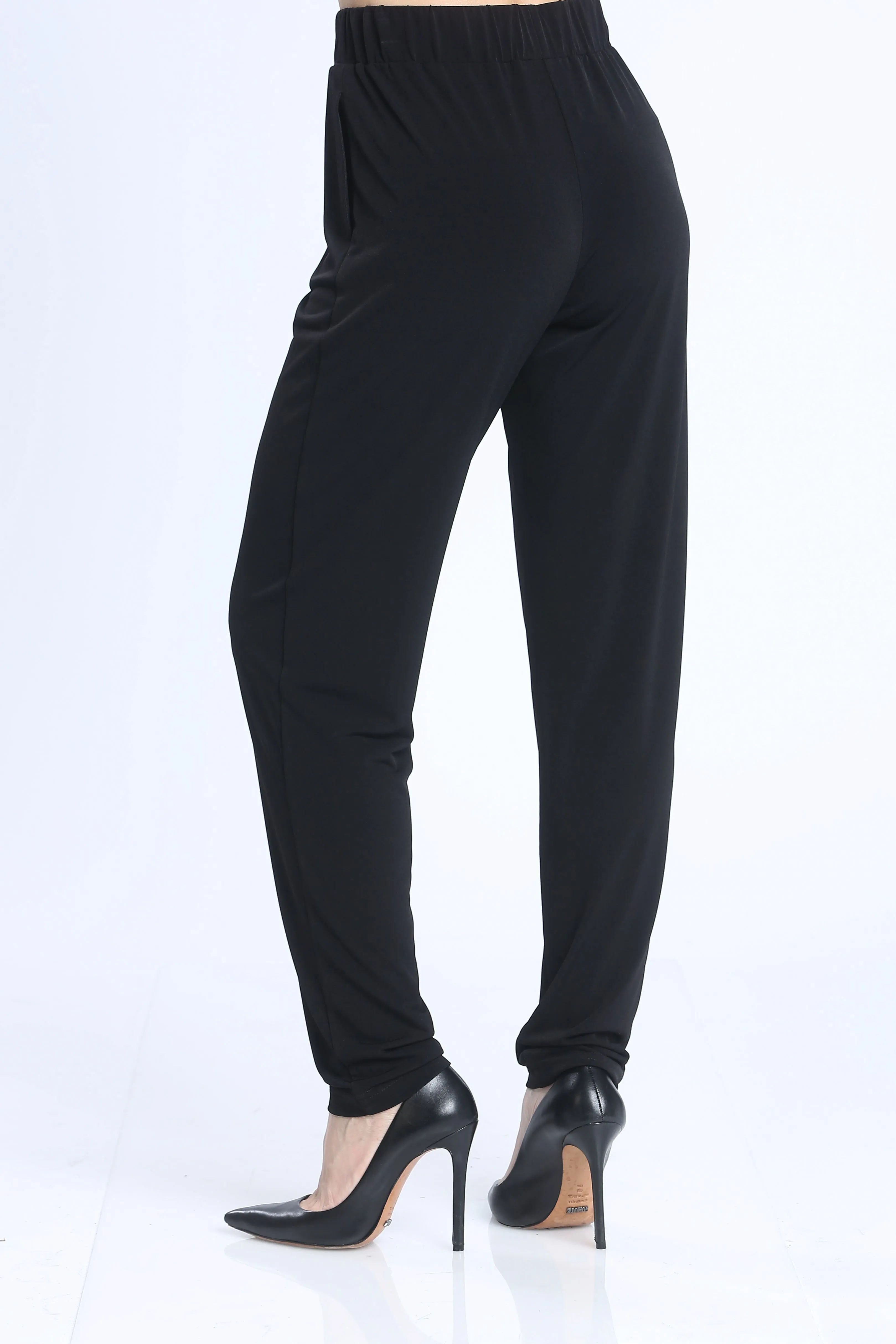 Black Straight Leg Pants