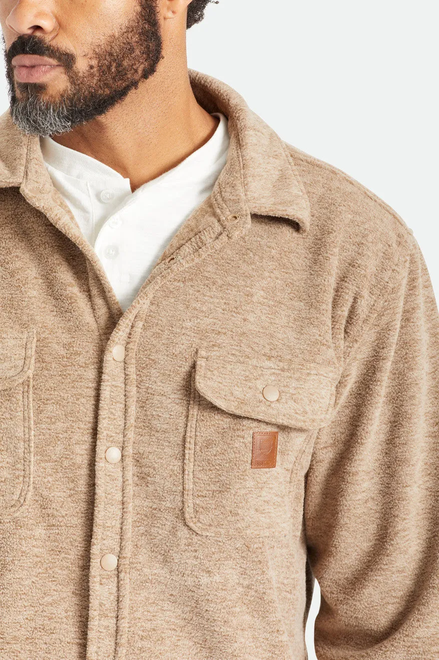 Bowery L/S Arctic Stretch Fleece - Oatmeal