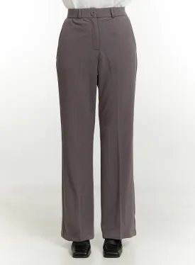 Classic Straight Fit Trousers OU419