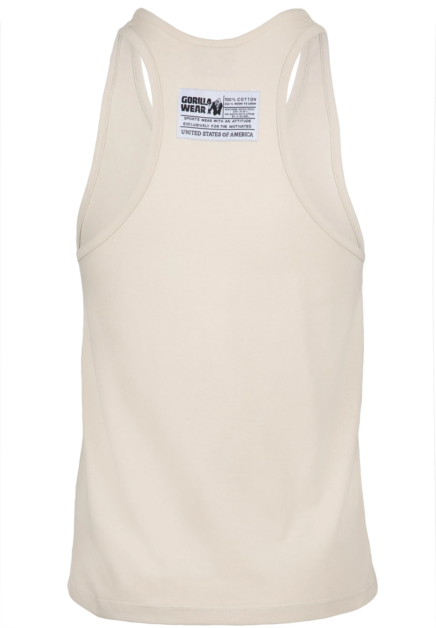 Classic Tank Top -  Beige