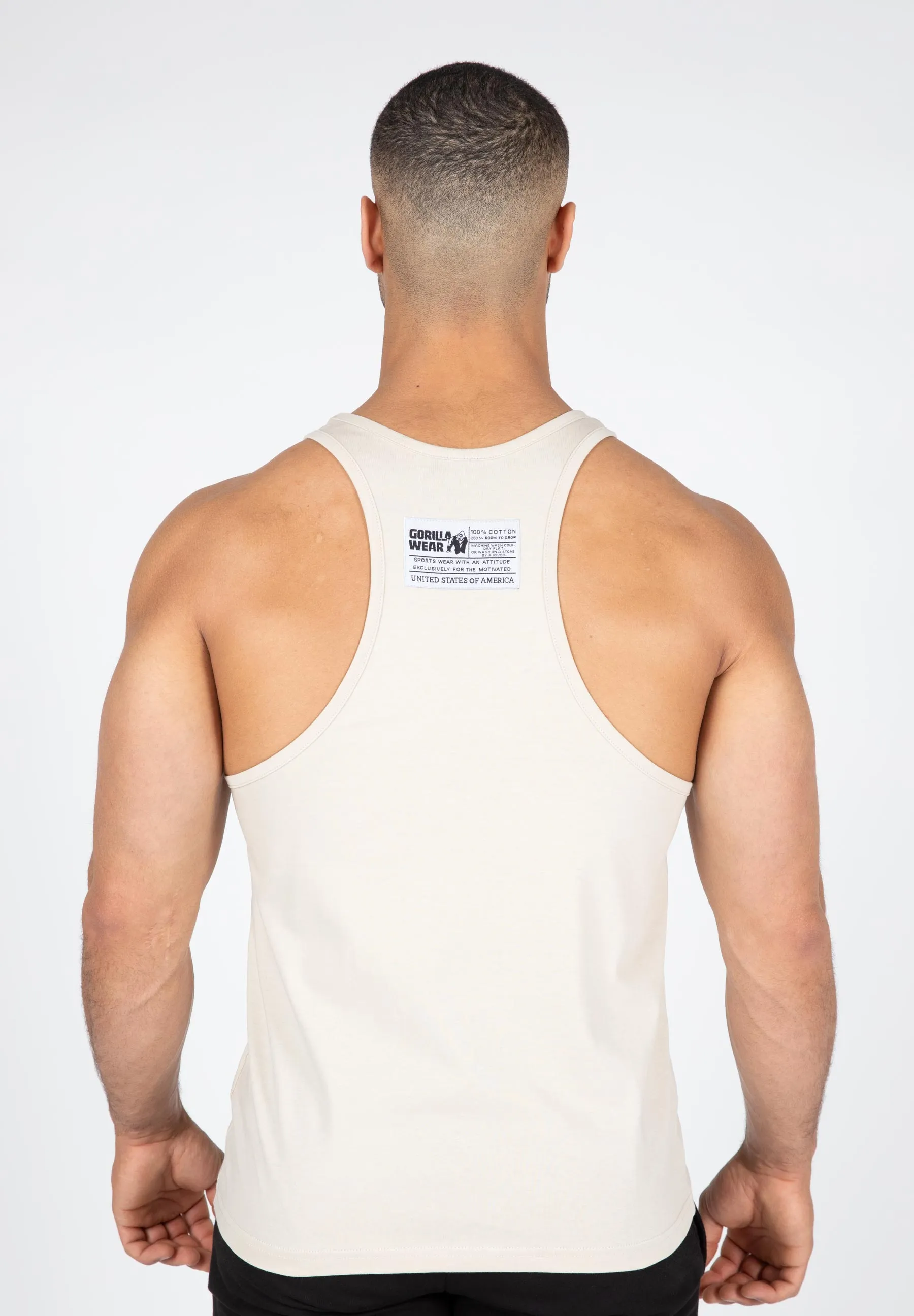 Classic Tank Top -  Beige