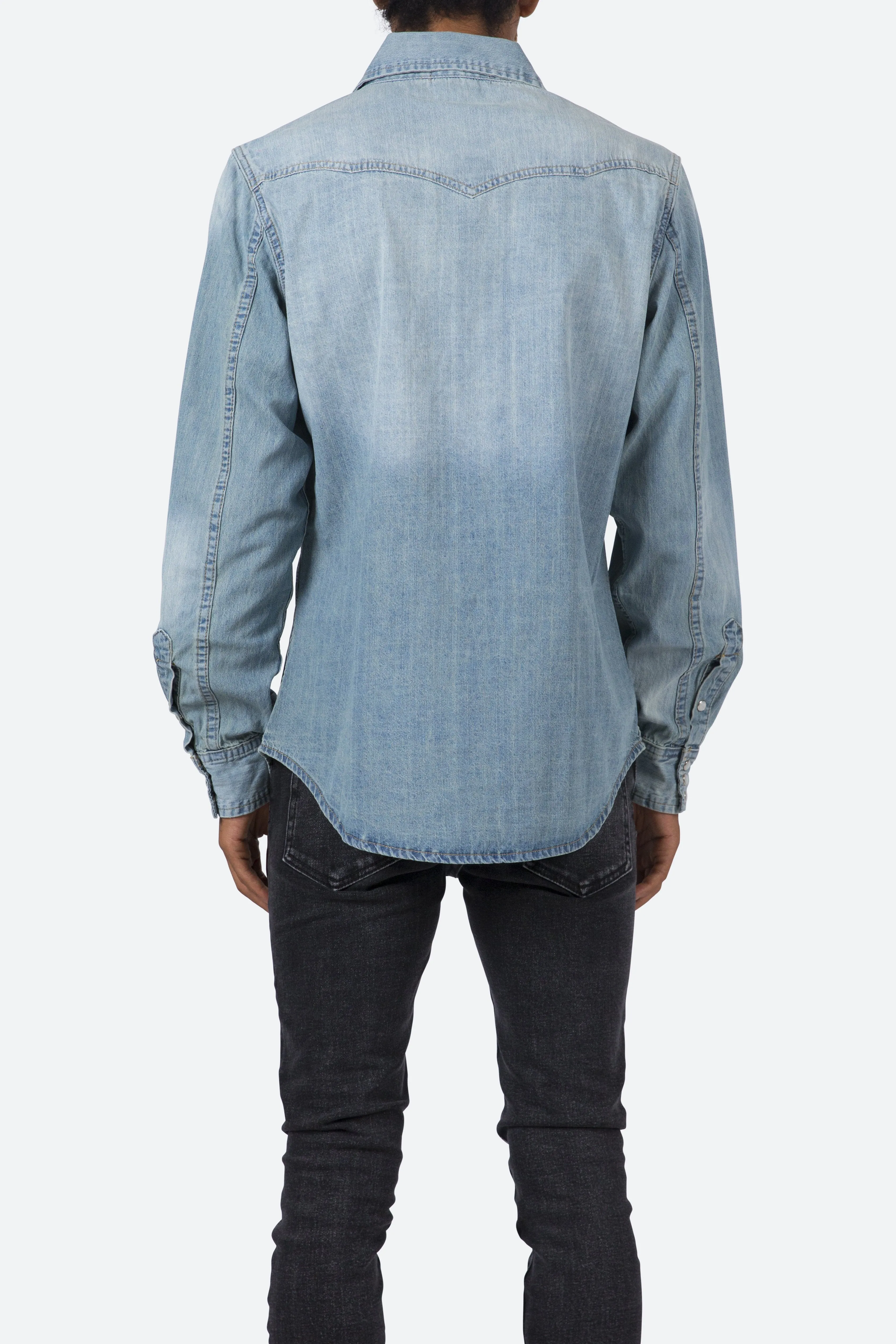 Classic Western Shirt - Blue