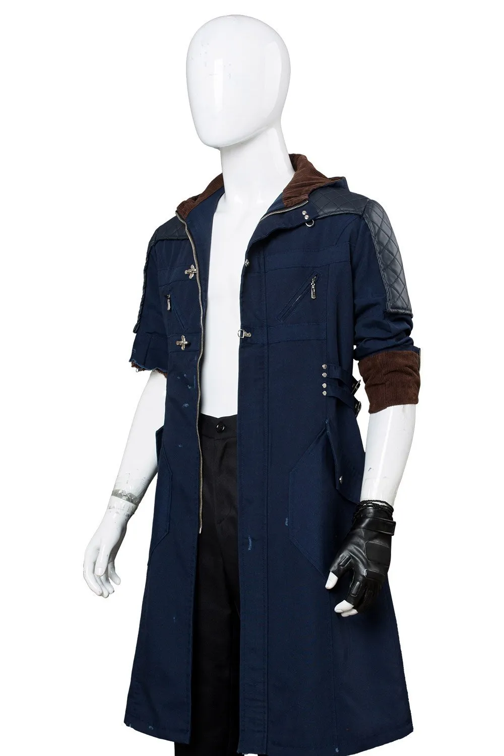 Devil May Cry V Nero Outfit Cosplay Costume Damaged Version