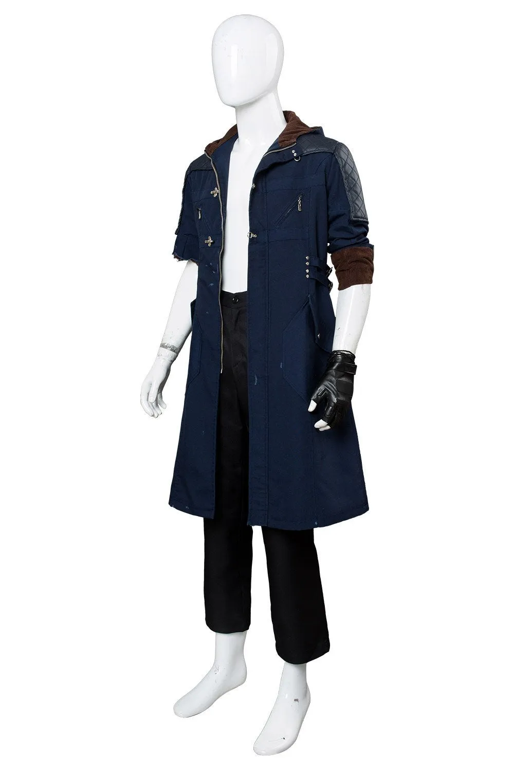 Devil May Cry V Nero Outfit Cosplay Costume Damaged Version