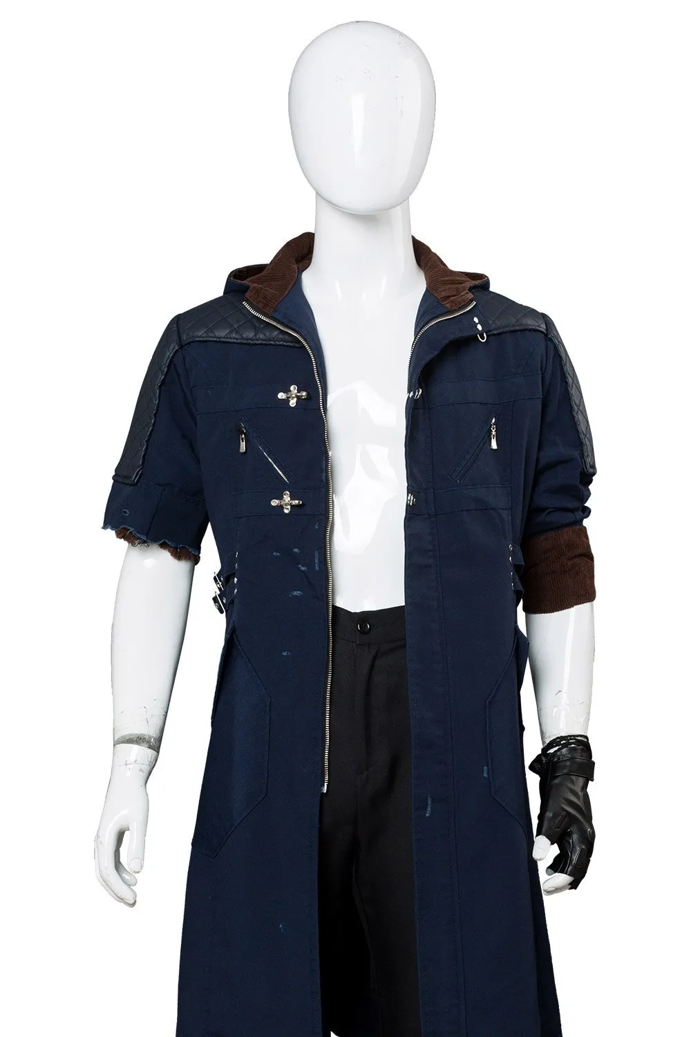 Devil May Cry V Nero Outfit Cosplay Costume Damaged Version