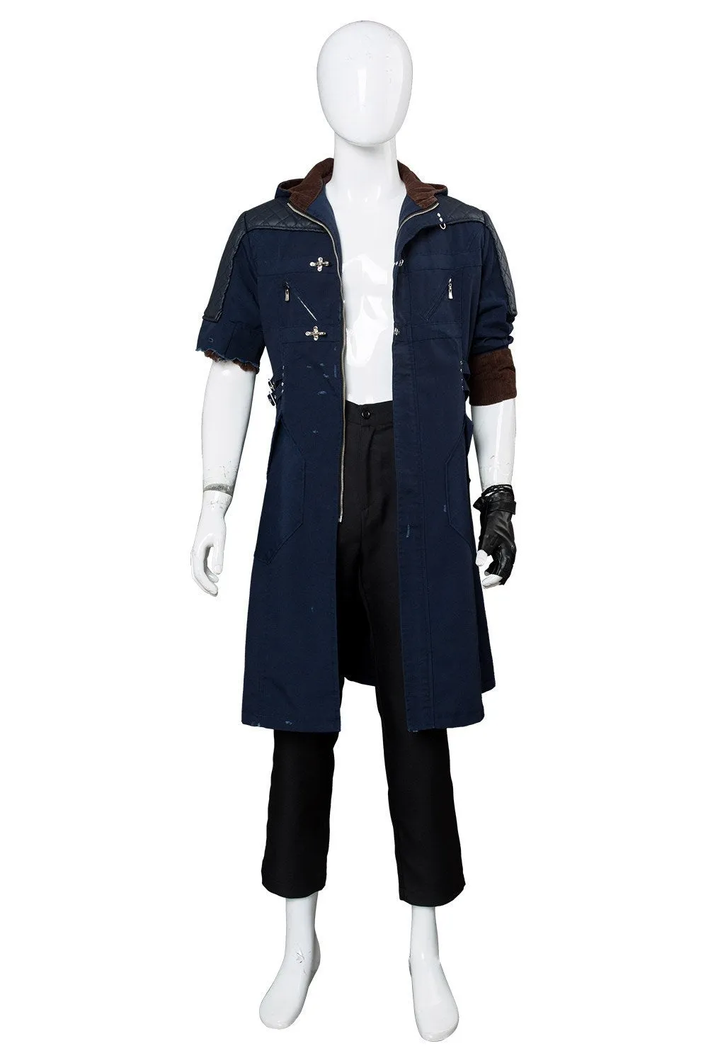 Devil May Cry V Nero Outfit Cosplay Costume Damaged Version