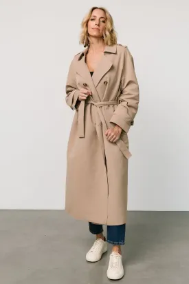 Elias Trench Coat | Beige