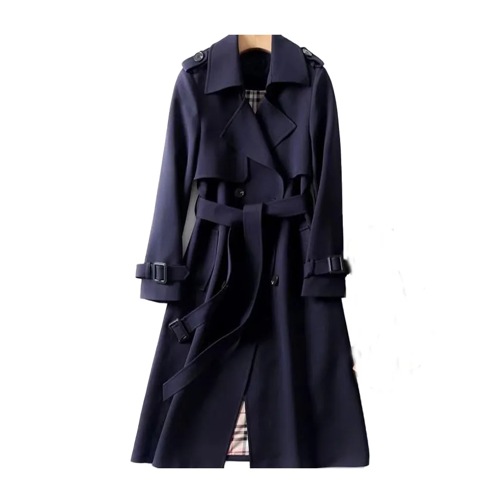 Estela | Ladies Trench Coat with Double Button Placket