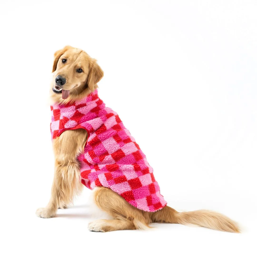 Fabdog | Fab Ski Sherpa Vest Pink