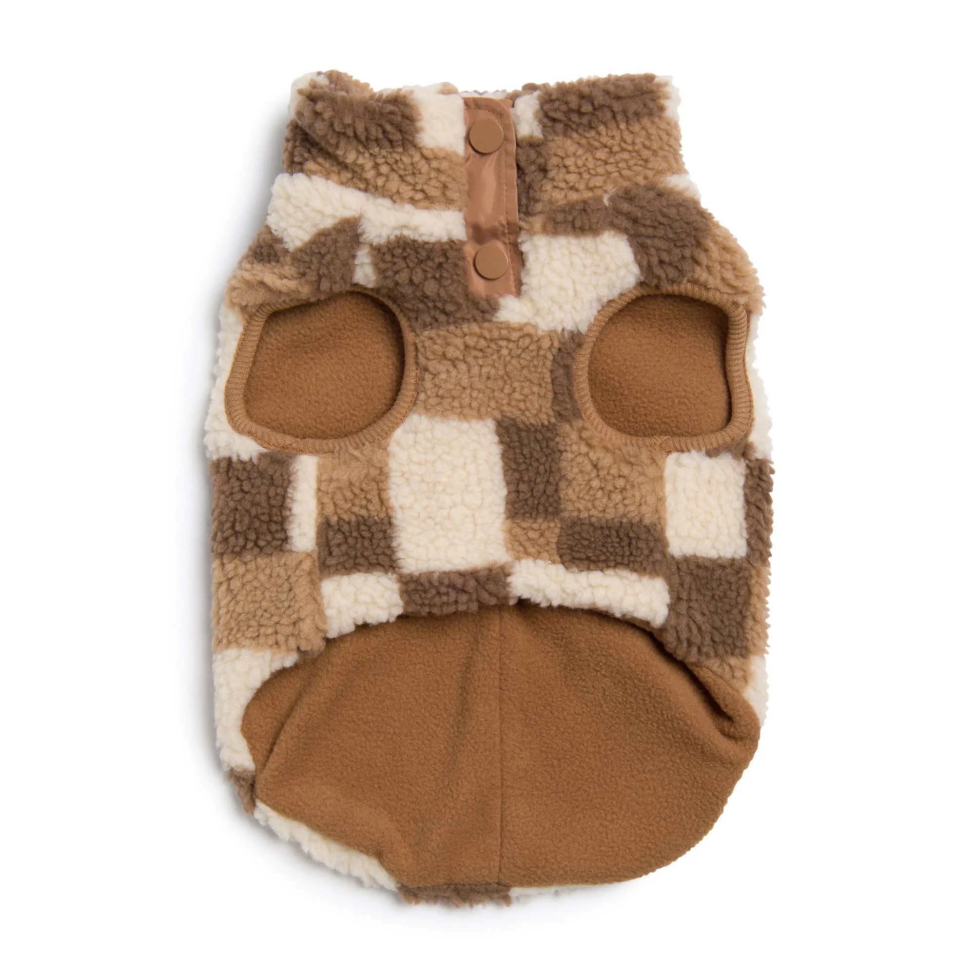 Fabdog | Fab Ski Sherpa Vest Tan