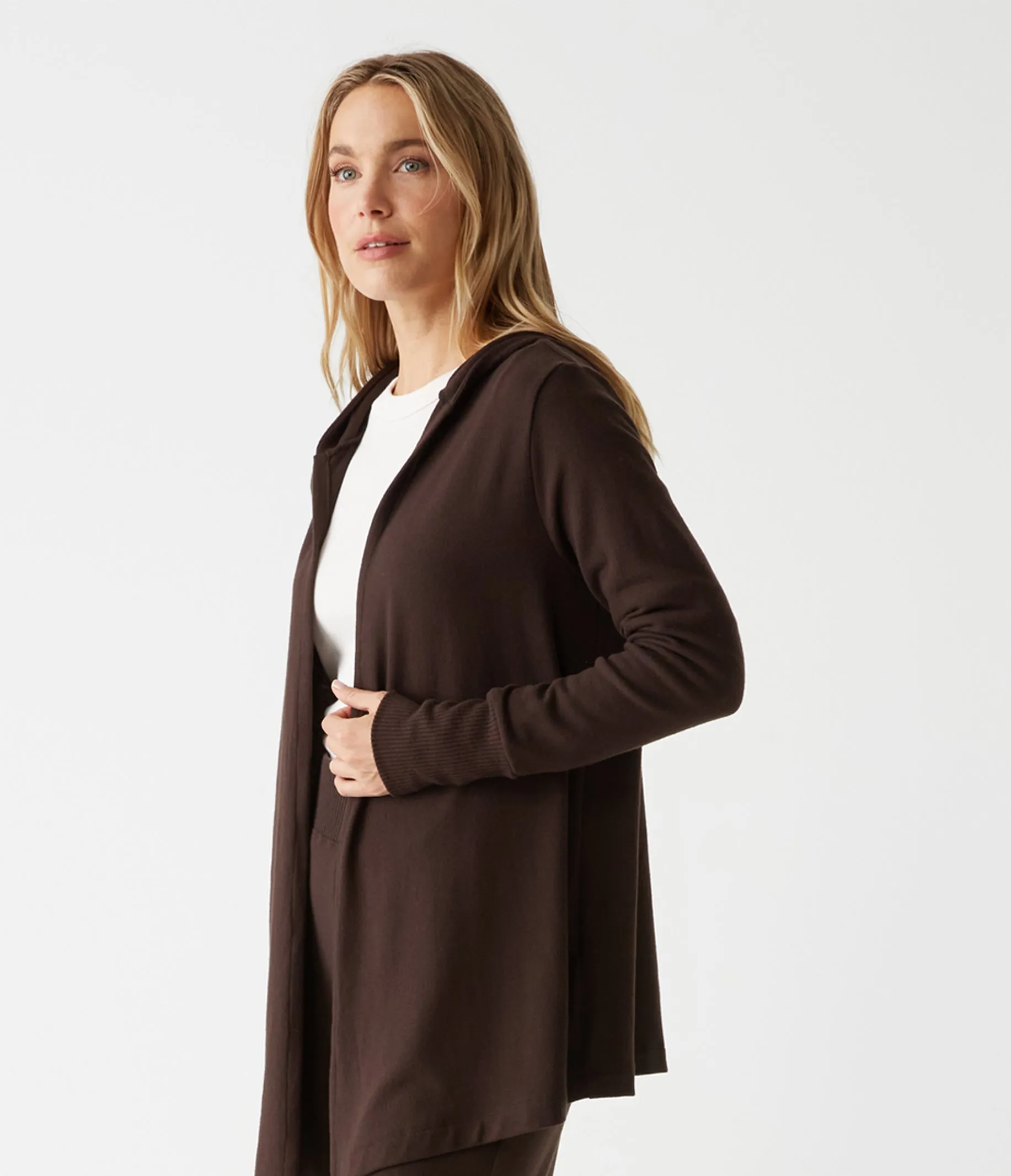 Gabbi Open Hooded Cardigan