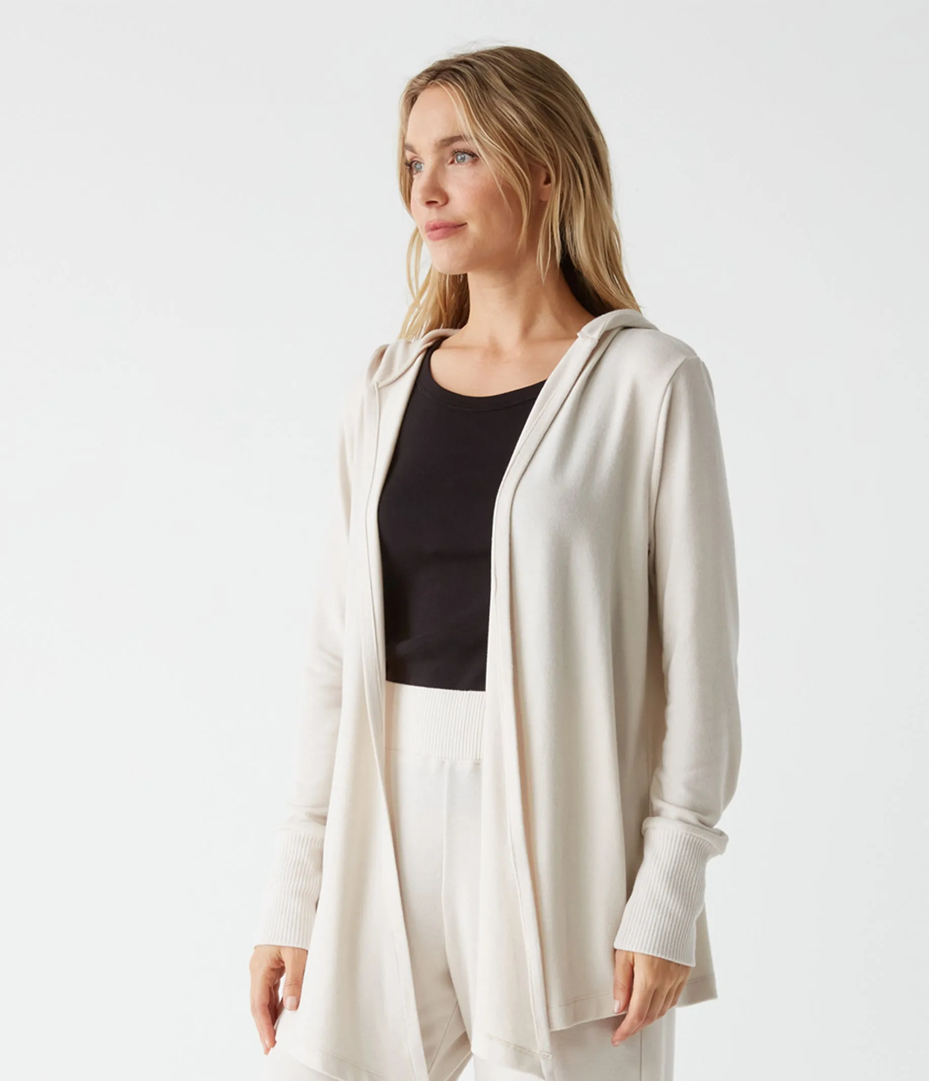 Gabbi Open Hooded Cardigan