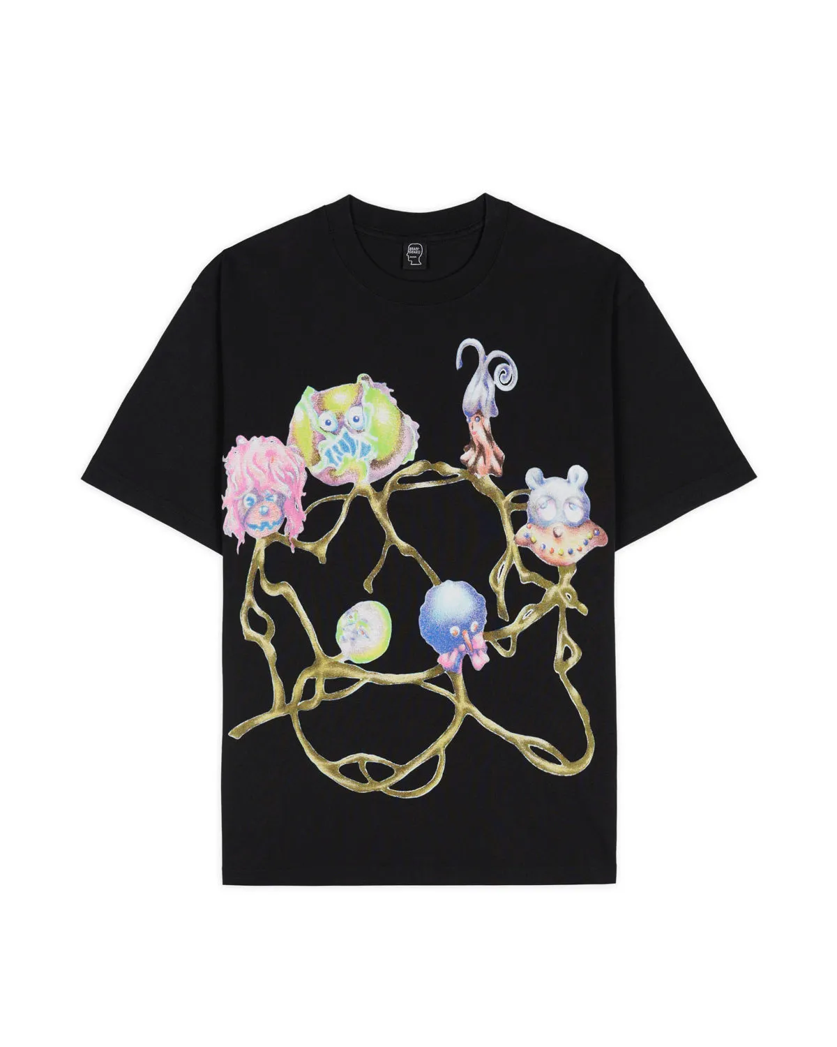 Gaspar Twig Friends T-shirt - Black