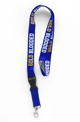 Gold Blooded (Royal/Gold Lanyard)