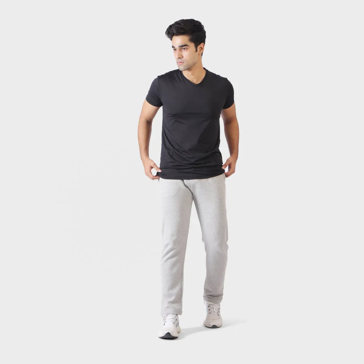 GR - Men 'Grey' Basic Comfort Fit Jogger Trouser GR957