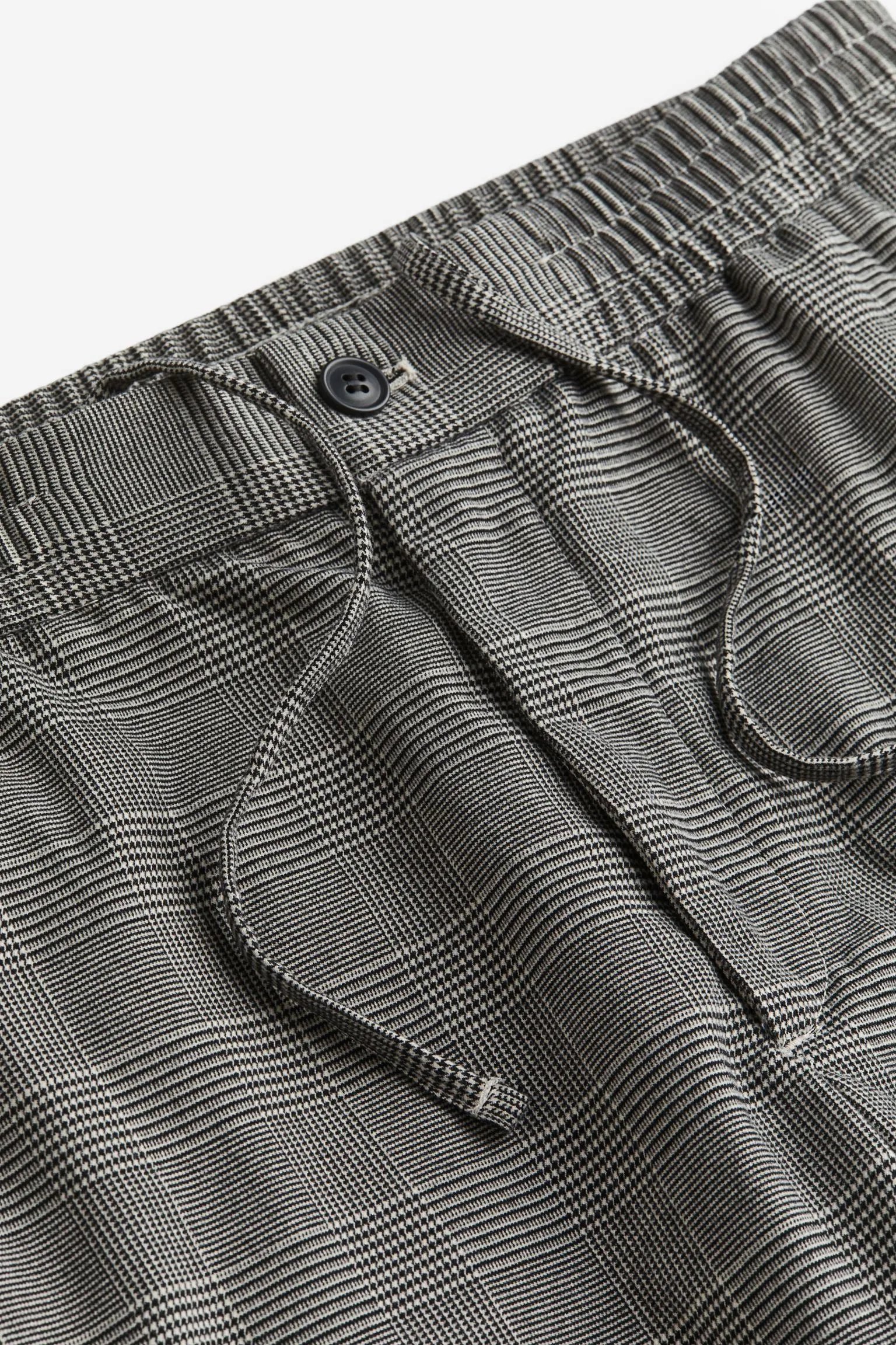 H&M Regular Fit Twill trousers, dark gray