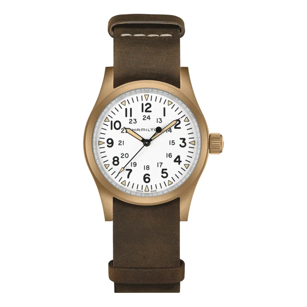 Khaki Field Mechanical 38mm Bronze