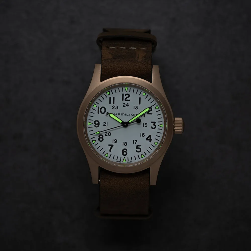 Khaki Field Mechanical 38mm Bronze