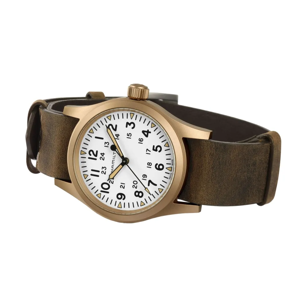 Khaki Field Mechanical 38mm Bronze