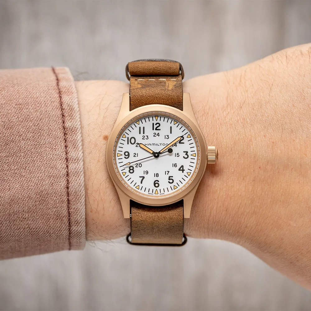 Khaki Field Mechanical 38mm Bronze