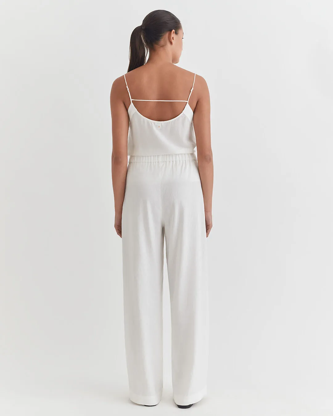 Linen Wide Leg Pant