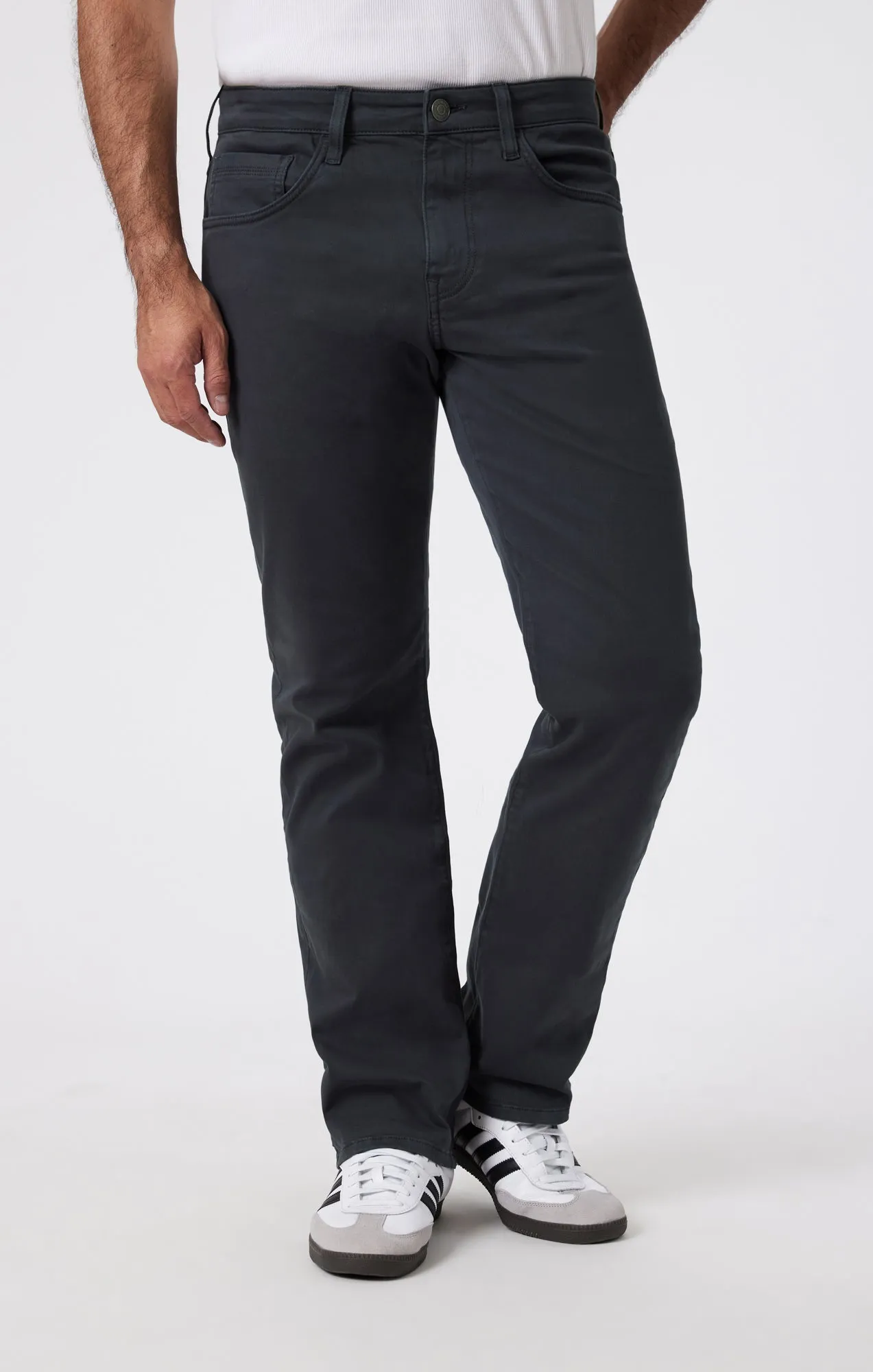 MATT RELAXED STRAIGHT LEG IN ANTHRACITE CASUAL TWILL