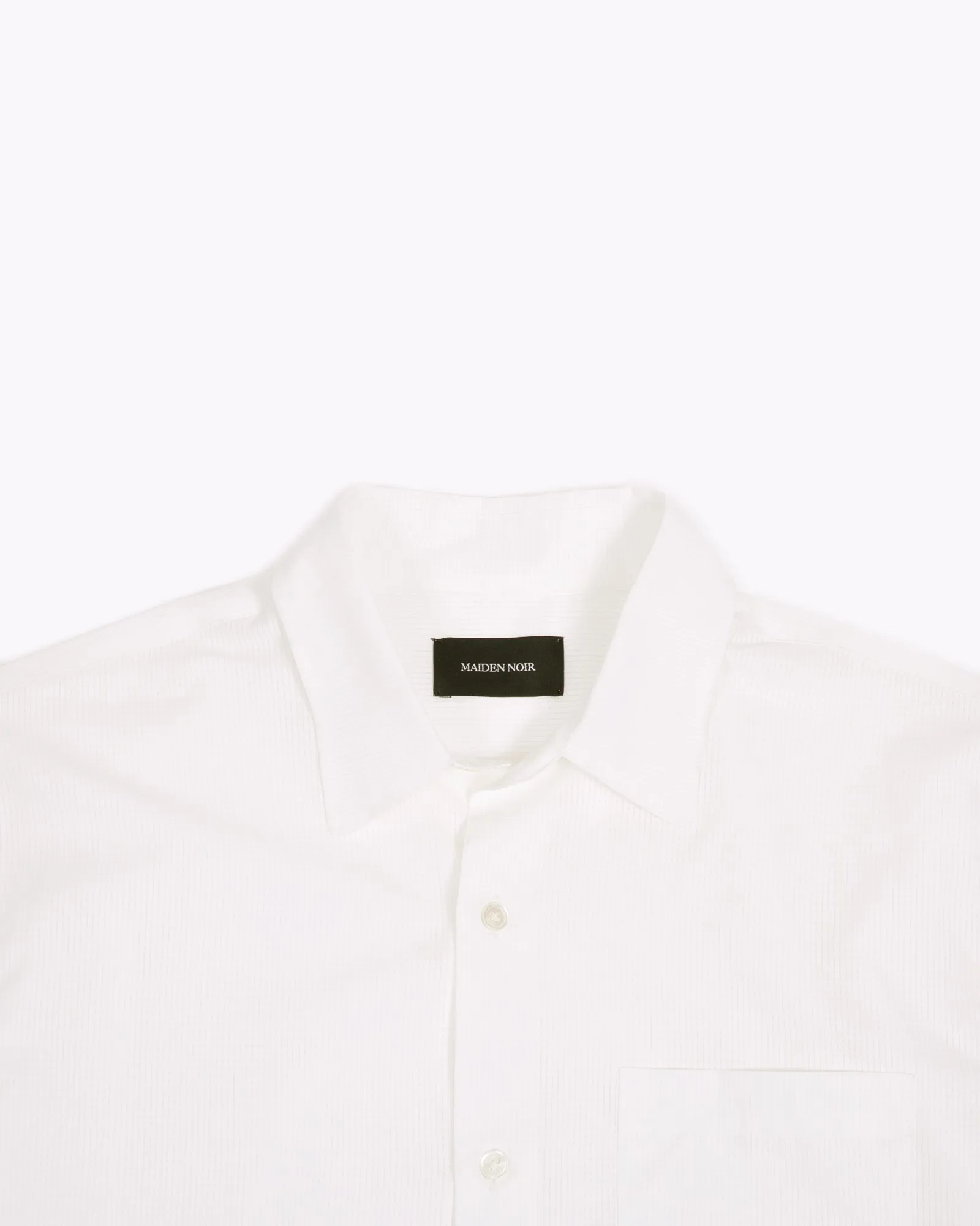 Mesh SS Shirt - Natural White