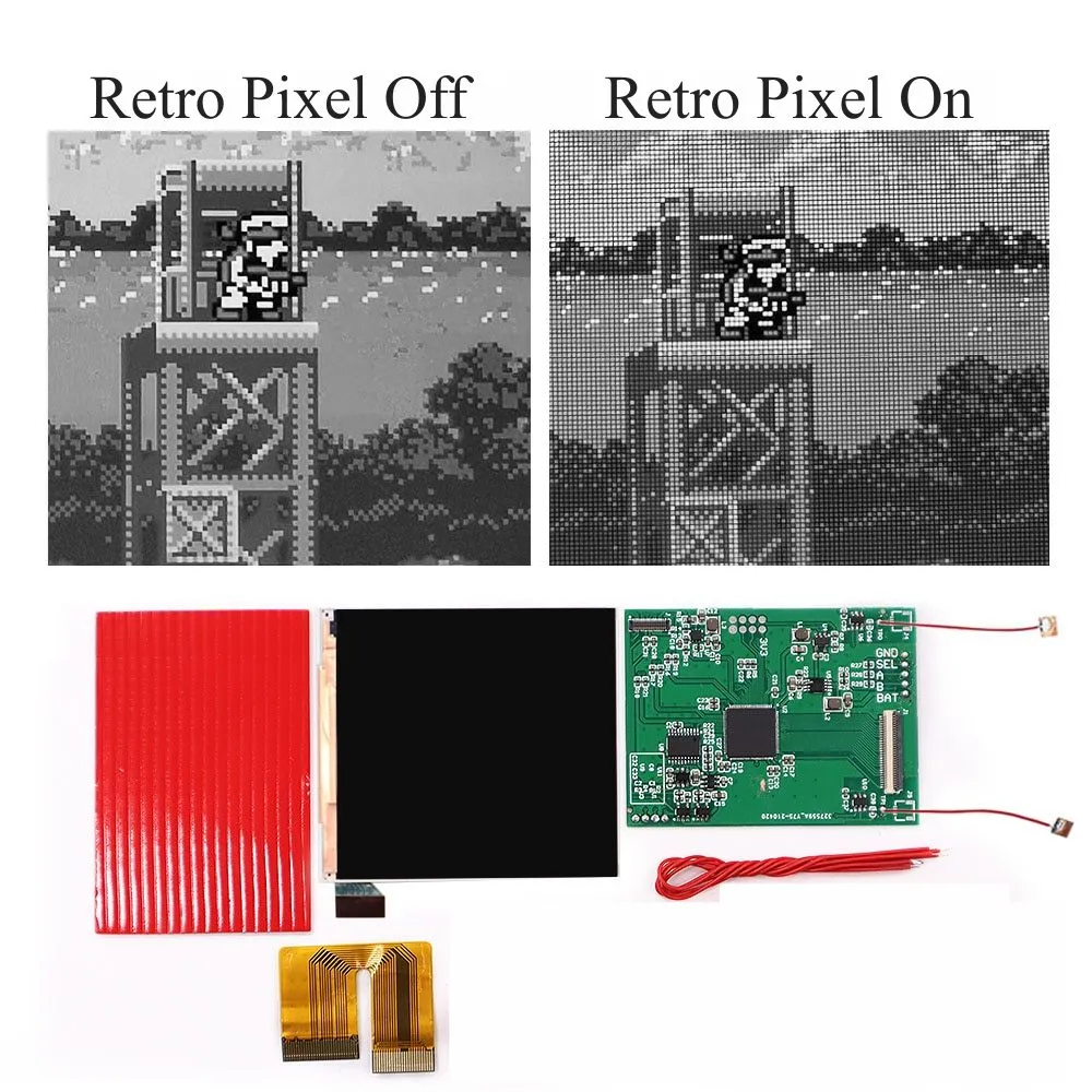 Neo Geo Pocket OSD Q5 Backlight Kit - Hispeedido