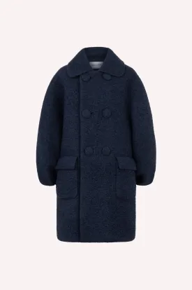 Oversized Wool Blend Coat