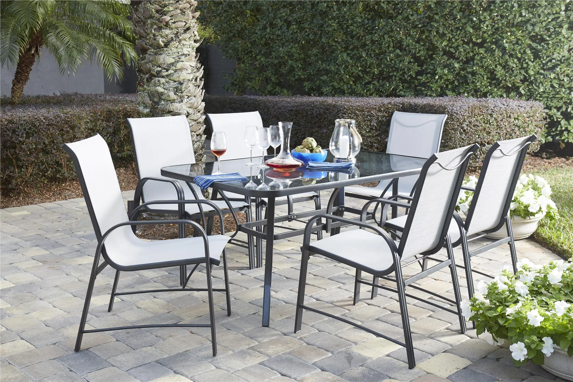 Paloma Steel Patio Dining Chairs