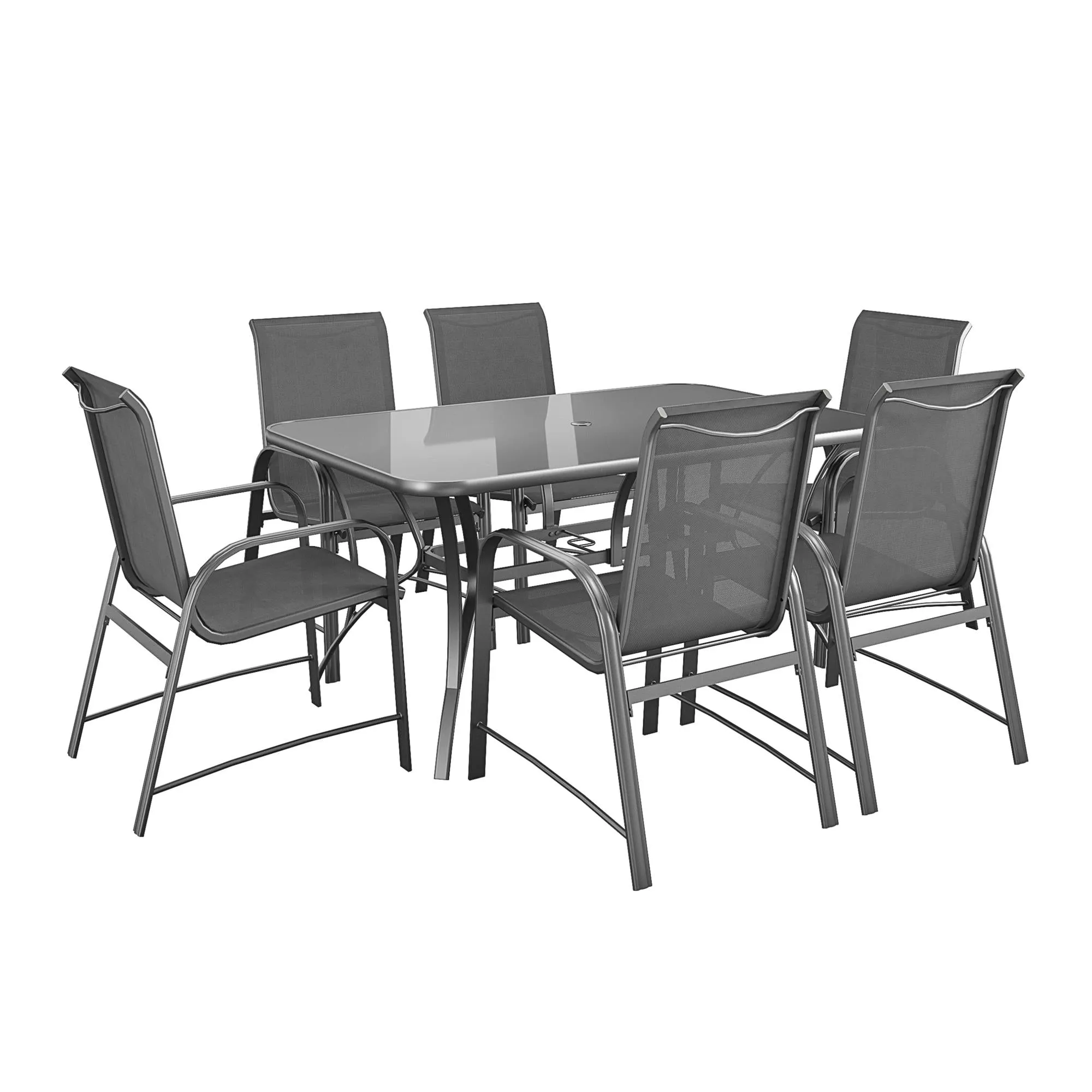 Paloma Steel Patio Dining Chairs