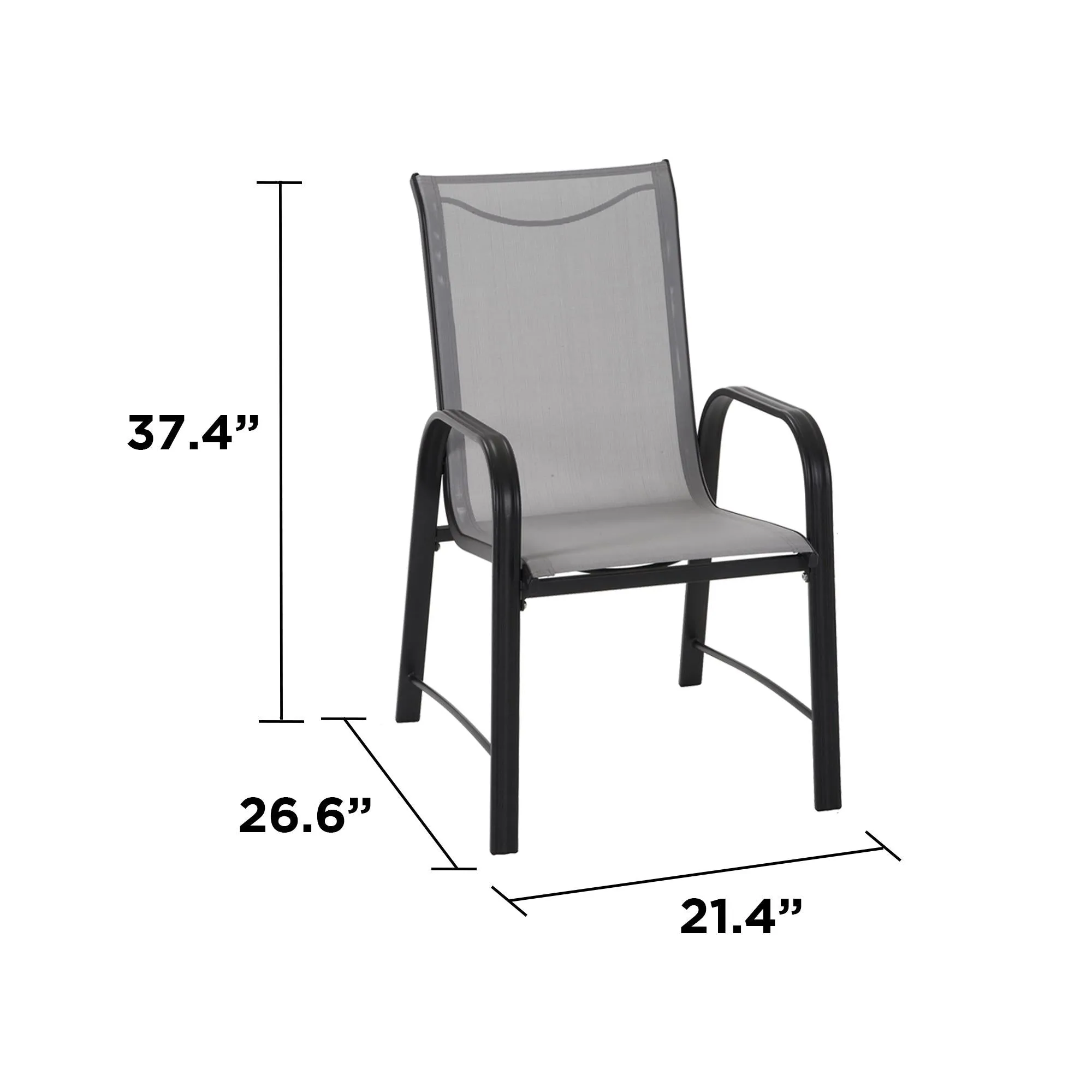 Paloma Steel Patio Dining Chairs